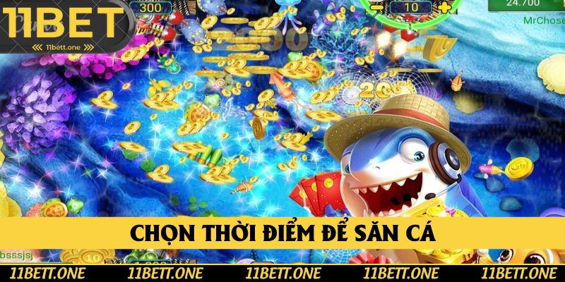 Biết chọn thời điểm bắn rất quan trọng trong bắn cá xèng